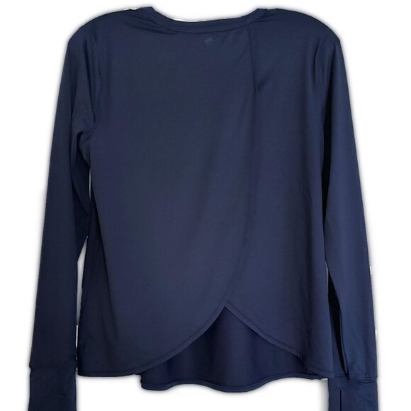 TWO Athleta Sunlover Tulip Back Tops NEW Deep Magenta and Navy Blue - Picture 10 of 16